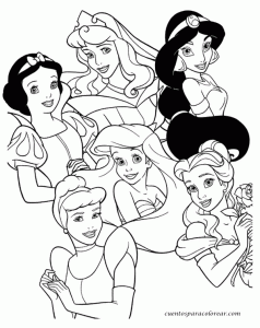 dibujos-de-princesas-para-colorear-e-imprimir-dibujos-princesas-disney